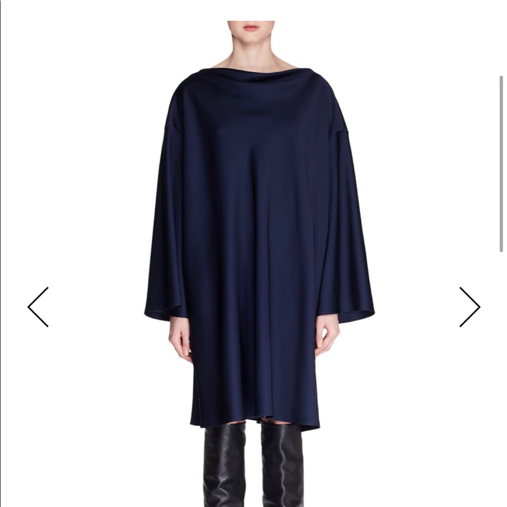 The row navy dress S New with tag